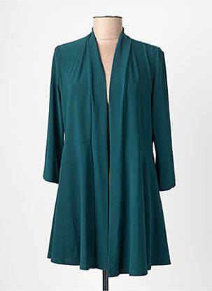 Veste casual manches longues vert JOSEPH RIBKOFF femme