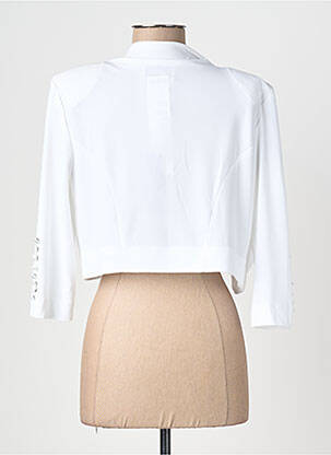 Boléro manches longues blanc JOSEPH RIBKOFF femme
