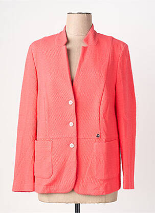 Veste casual coupe droite rose EUGEN KLEIN femme