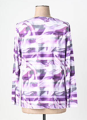 Top stretch manches longues violet RABE femme