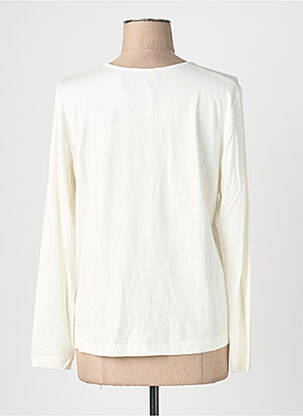 Top stretch manches longues beige EUGEN KLEIN femme