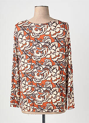 Top stretch manches longues marron SOMMERMANN femme