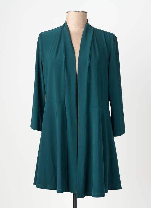 Veste casual manches longues vert JOSEPH RIBKOFF femme