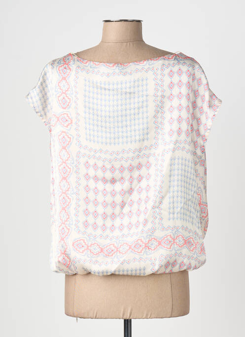 Top manches courtes manches courtes beige BARILOCHE femme