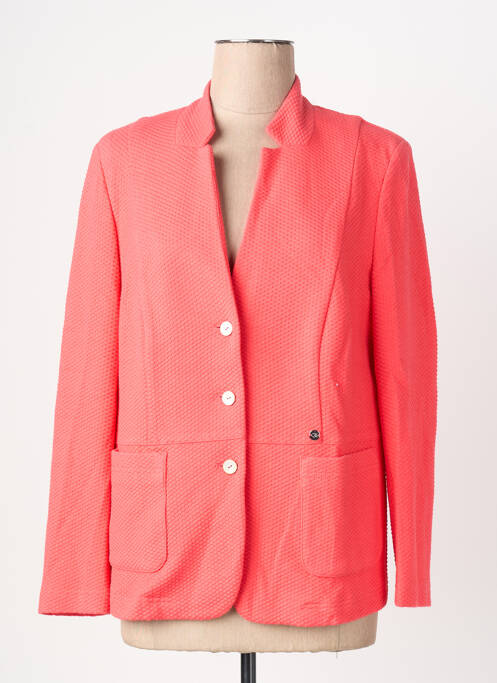 Veste casual coupe droite rose EUGEN KLEIN femme
