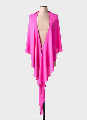 Gilet manches courtes col v rose JOSEPH RIBKOFF femme