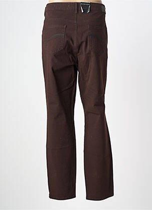 Jeans coupe slim stretch taille normale marron ROSNER femme
