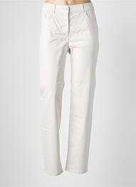 Jeans coupe slim taille normale taille normale beige ANGELS femme
