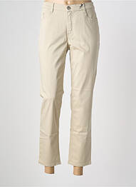 Pantalon 7/8 stretch taille normale beige STARK femme