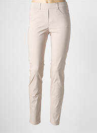 Jegging tissage popeline taille normale beige STARK femme