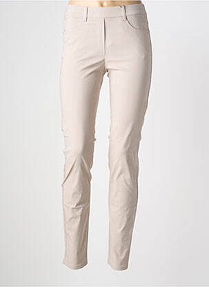 Jegging tissage popeline taille normale beige STARK femme