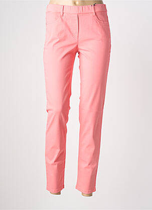 Jegging tissage popeline taille normale rose STARK femme