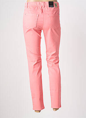 Jegging tissage popeline taille normale rose STARK femme