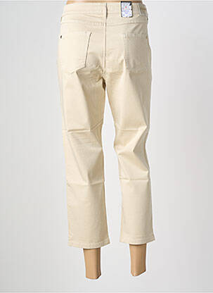 Pantacourt stretch taille normale beige ZERRES femme