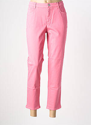 Jeans coupe slim stretch taille normale rose STARK femme