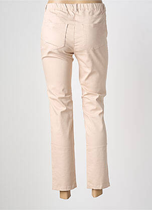 Jeans coupe slim stretch taille normale beige EUGEN KLEIN femme
