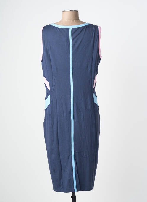 Robe mi-longue sans manche sans manche bleu EUGEN KLEIN femme