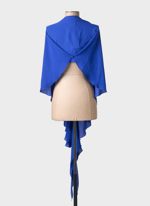 Gilet manches courtes col v bleu JOSEPH RIBKOFF femme