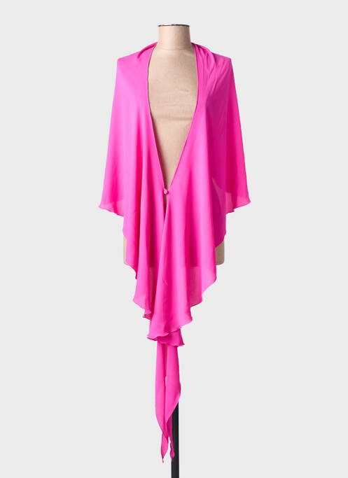 Gilet manches courtes col v rose JOSEPH RIBKOFF femme
