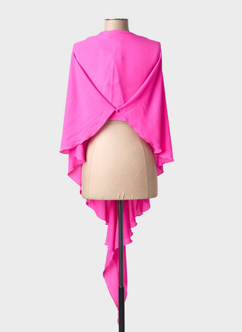 Gilet manches courtes col v rose JOSEPH RIBKOFF femme