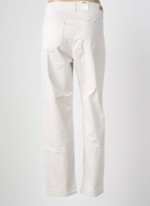 Jeans coupe slim taille normale taille normale beige ANGELS femme