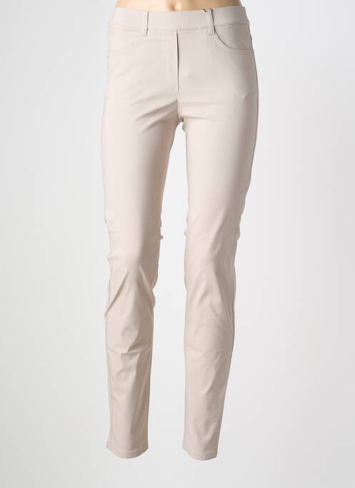 Jegging tissage popeline taille normale beige STARK femme