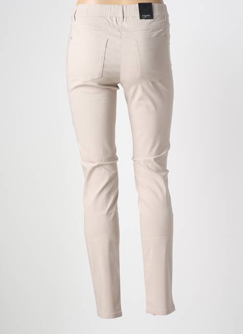 Jegging tissage popeline taille normale beige STARK femme