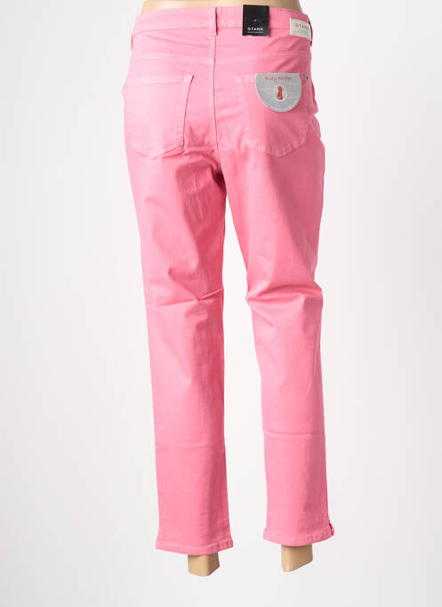 Jeans coupe slim stretch taille normale rose STARK femme