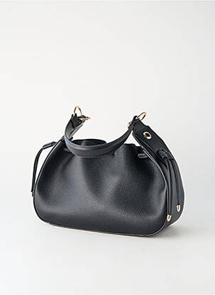 Sac multipoches forme rectangulaire noir MADE IN ITALY femme