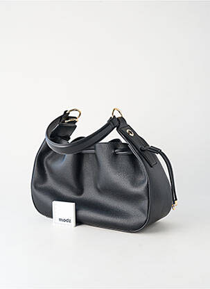 Sac multipoches forme rectangulaire noir MADE IN ITALY femme