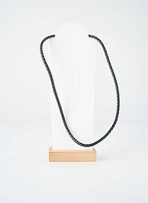 Collier noir TATA GISELE homme