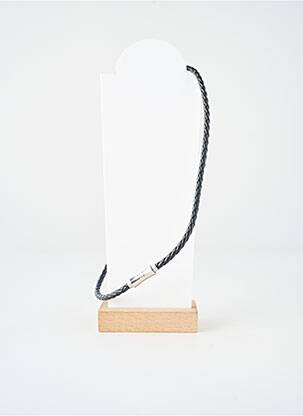 Collier noir TATA GISELE homme