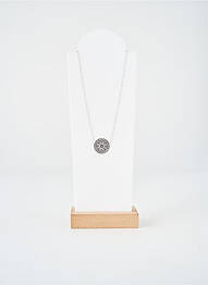 Collier fermeture fermoir mousqueton argent TATA GISELE femme