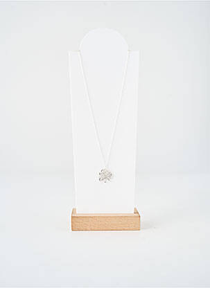 Collier matériaux argent argent TATA GISELE femme