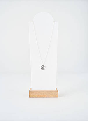 Collier matériaux argent argent TATA GISELE femme