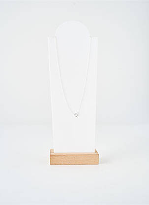 Collier matériaux argent argent TATA GISELE femme