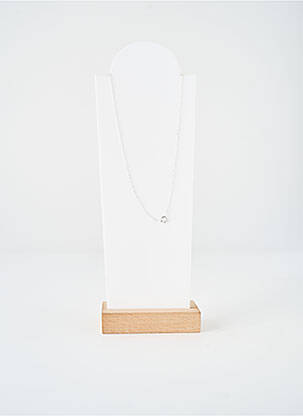 Collier matériaux argent argent TATA GISELE femme
