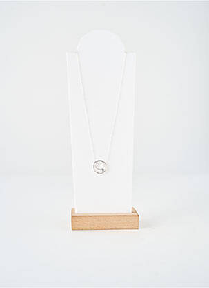 Collier matériaux argent argent TATA GISELE femme