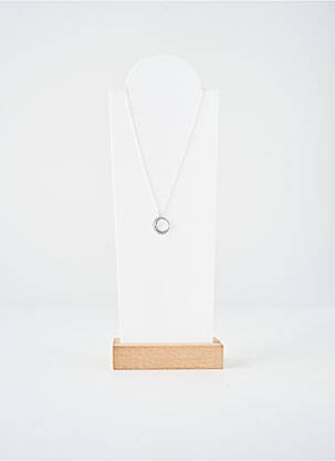Collier matériaux argent argent TATA GISELE femme