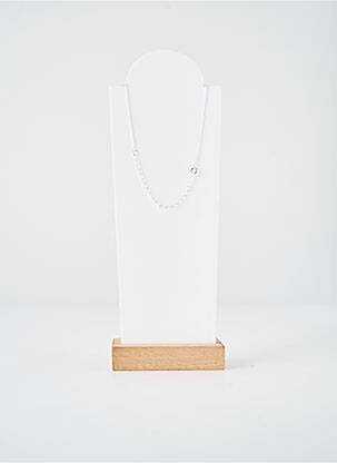 Collier matériaux argent argent TATA GISELE femme