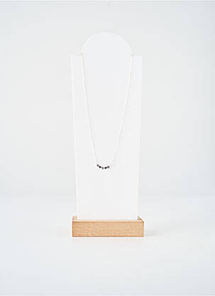 Collier matériaux argent argent TATA GISELE femme