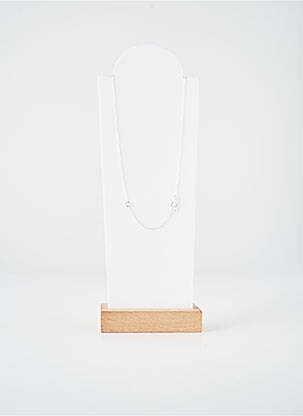 Collier matériaux argent argent TATA GISELE femme