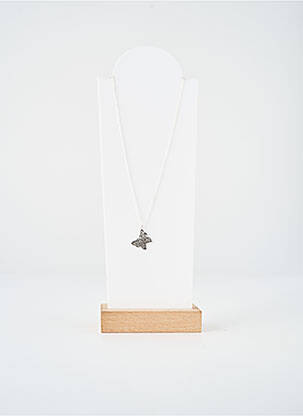 Collier matériaux argent argent TATA GISELE femme