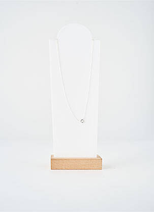 Collier matériaux argent argent TATA GISELE femme