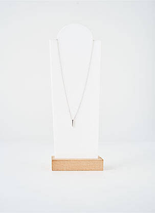 Collier matériaux argent argent TATA GISELE femme