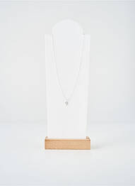 Collier matériaux argent argent TATA GISELE femme