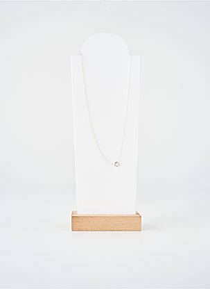 Collier matériaux argent argent TATA GISELE femme