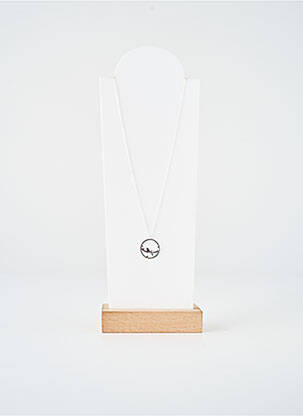 Collier matériaux argent argent TATA GISELE femme