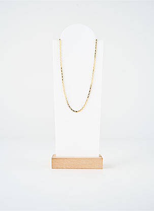 Collier fermeture fermoir mousqueton or TATA GISELE femme