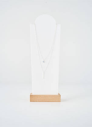 Collier matériaux argent argent TATA GISELE femme